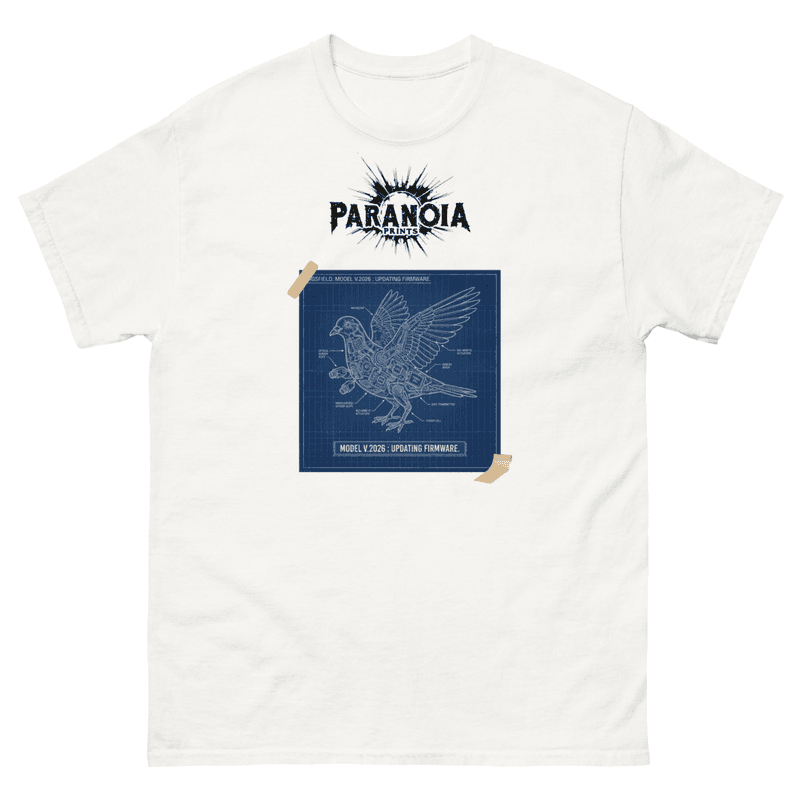 Pigeon Surveillance - Conspiracy T-Shirt Design