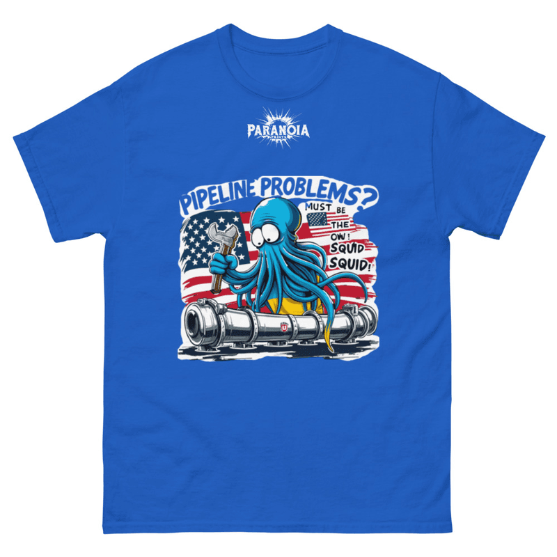 Pipeline Politics - Conspiracy T-Shirt Design