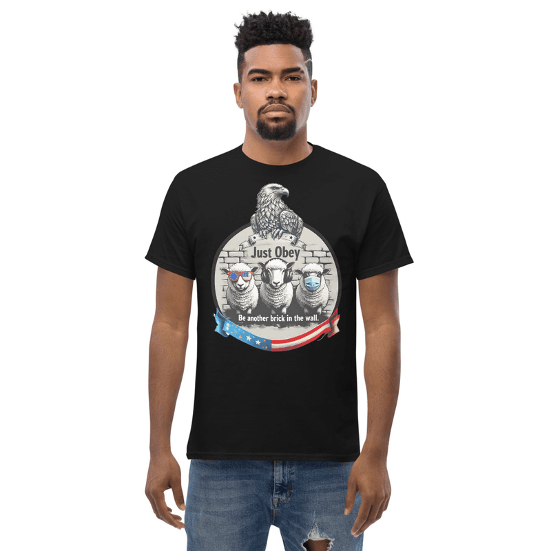Wake Up Sheeple - Conspiracy T-Shirt Design