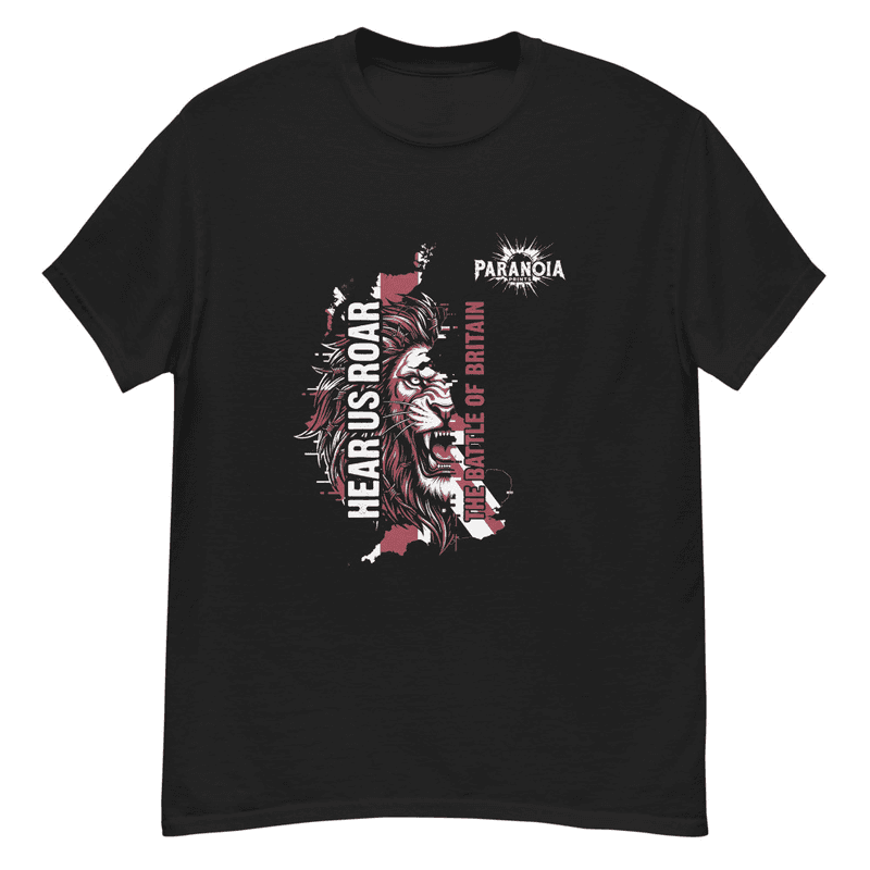 Here US Roar - Conspiracy T-Shirt Design