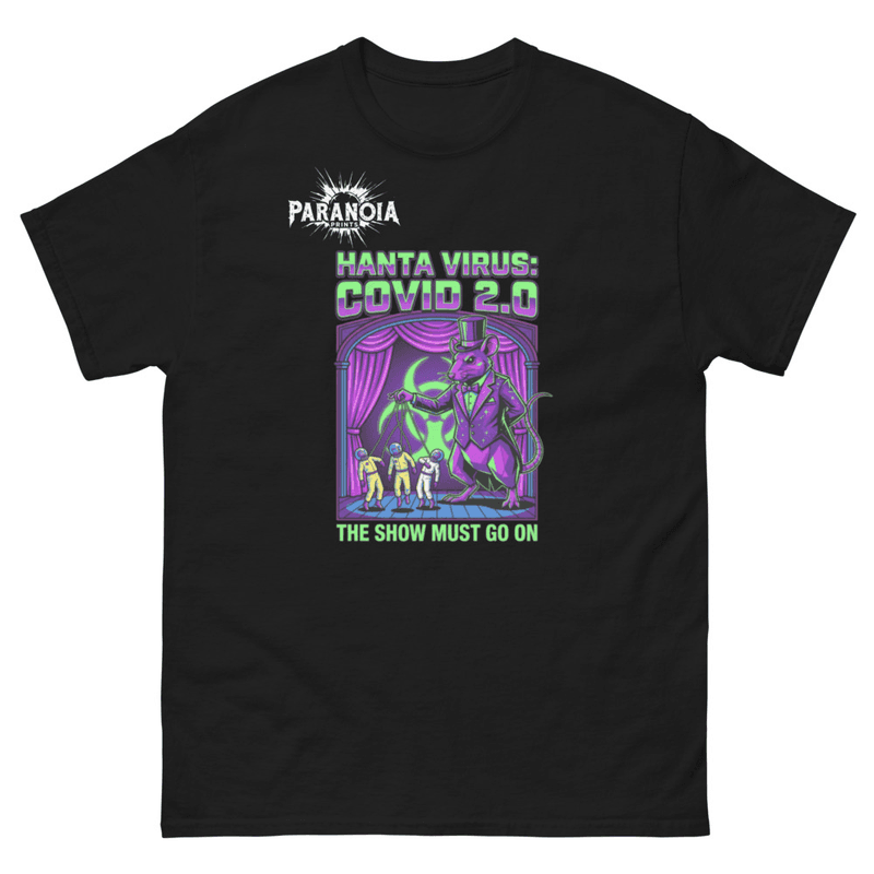 The Show Must Go On - Conspiracy T-Shirt Design