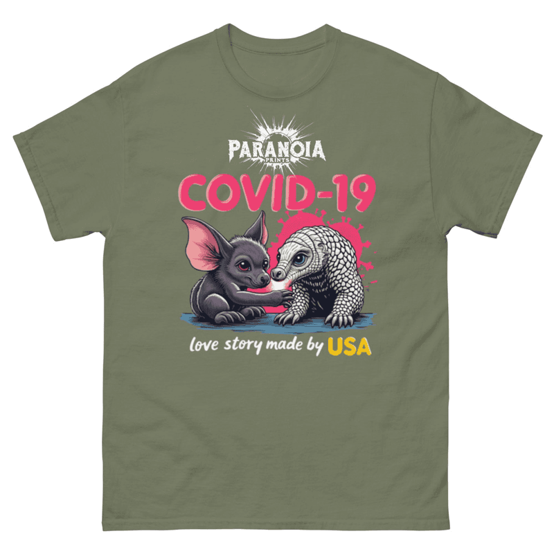 COVID-1984 - Conspiracy T-Shirt Design
