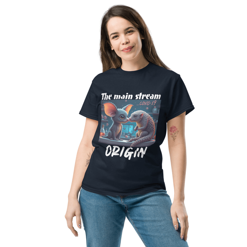 COVID — The Lab Leak - Conspiracy T-Shirt Design