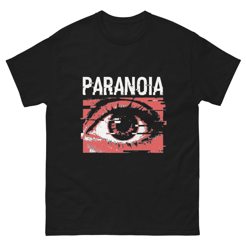 Paranoia — Fear - Conspiracy T-Shirt Design