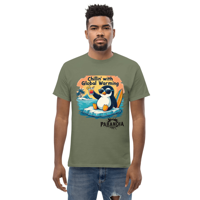 Climate Change — Follow the Money - Conspiracy T-Shirt Design