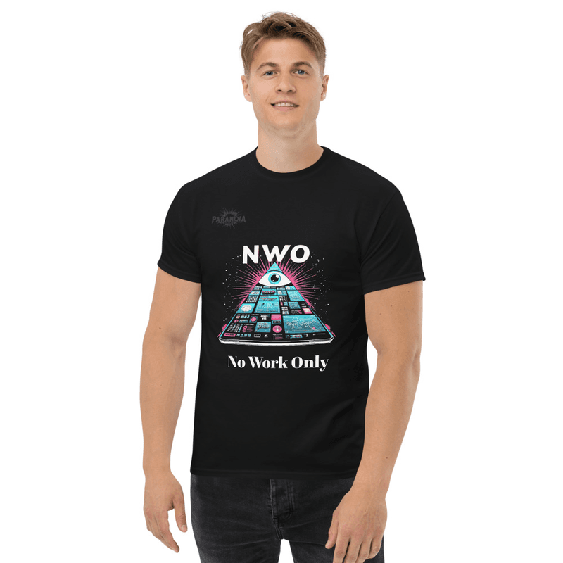 NWO — The Blueprint - Conspiracy T-Shirt Design