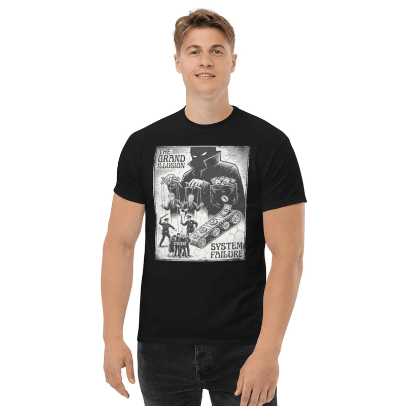 The Grand Elusion - Conspiracy T-Shirt Design